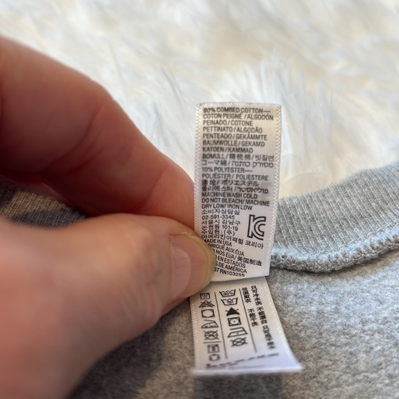 Maroon 5 Gray Sweatshirt California Fleece by American Apparel Size Small - Picture 5 of 8